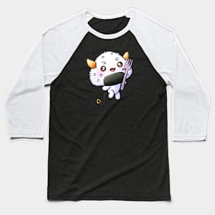 Onigiri Demon Baseball T-Shirt